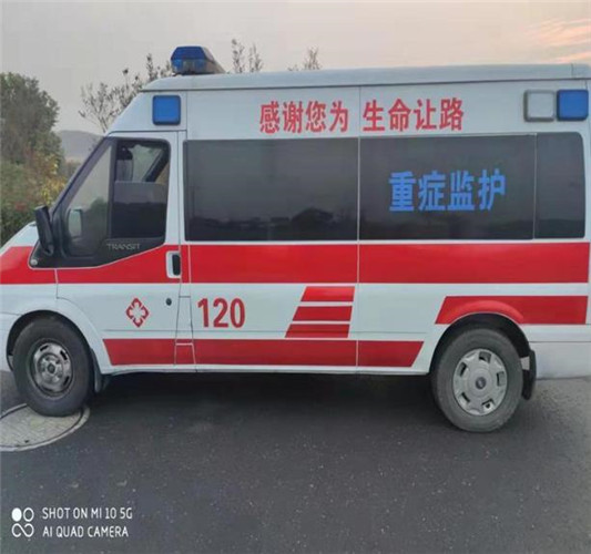 石首救护车出租服务案例3